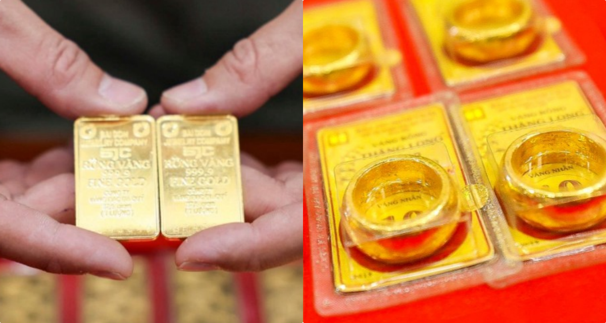 Bảng gi&aacute; v&agrave;ng h&ocirc;m nay 19/6: V&agrave;ng SJC nhẫn trơn 9999 \'mất gi&aacute;\' đ&aacute;ng kể, mua b&aacute;n lướt s&oacute;ng chịu \'lỗ k&eacute;p\'