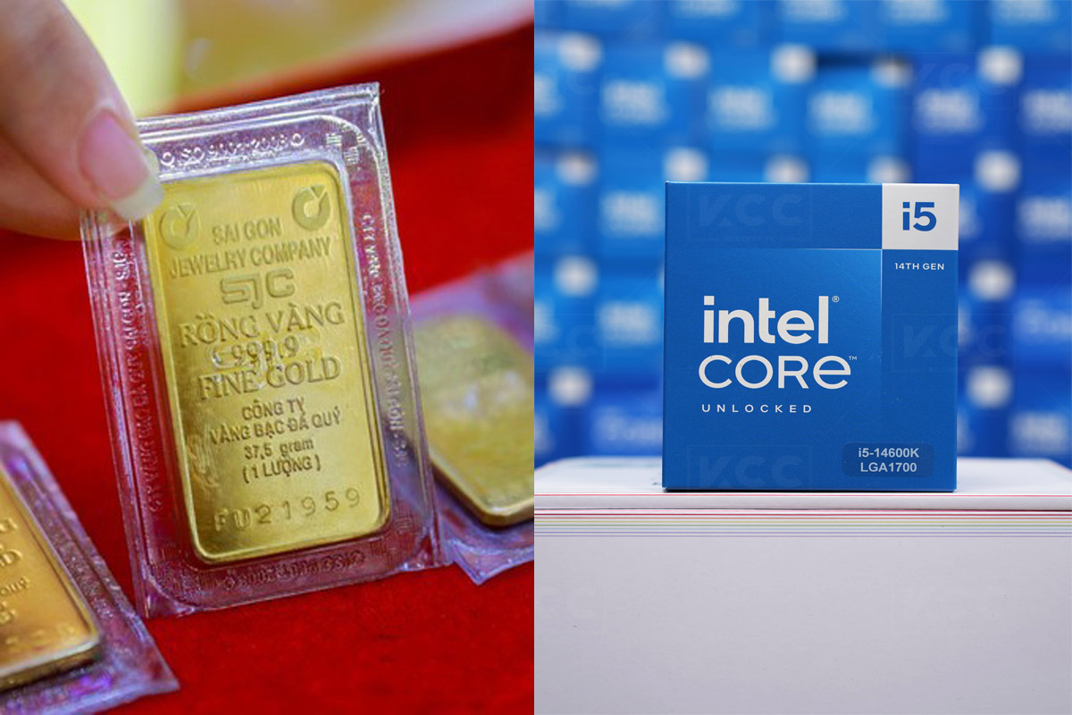 Gi&aacute; v&agrave;ng ng&agrave;y 20/6 bước v&agrave;o chu kỳ quay đầu lao dốc, chip vi xử l&yacute; Intel Core i5 gi&aacute; c&oacute; giảm?