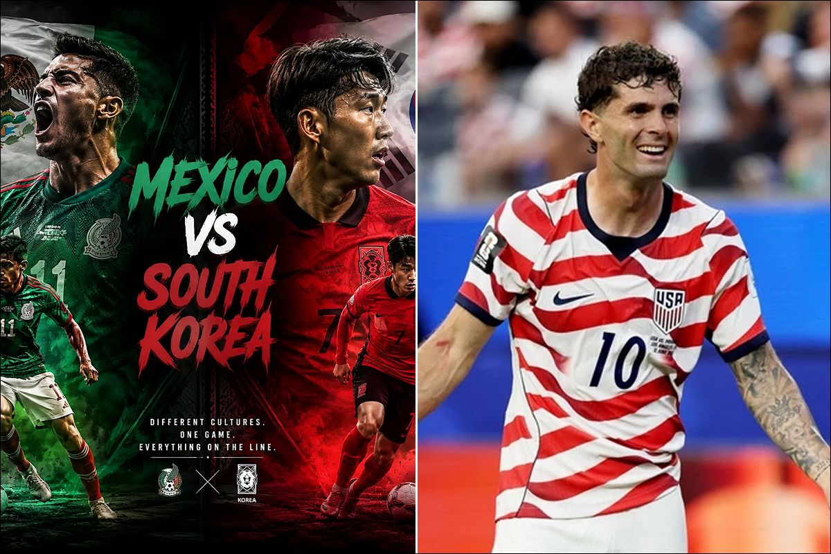 Lịch thi đấu b&oacute;ng đ&aacute; h&ocirc;m nay 19/6: H&agrave;n Quốc g&acirc;y sốt trước Mexico; Chủ nh&agrave; World Cup 2026 sảy ch&acirc;n?