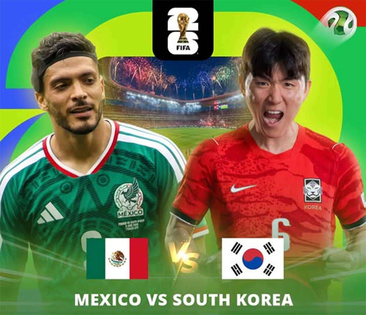 Xem trực tiếp b&oacute;ng đ&aacute; Mexico vs H&agrave;n Quốc ở đ&acirc;u, k&ecirc;nh n&agrave;o? Link xem trực tiếp World Cup 2026 tr&ecirc;n VTV