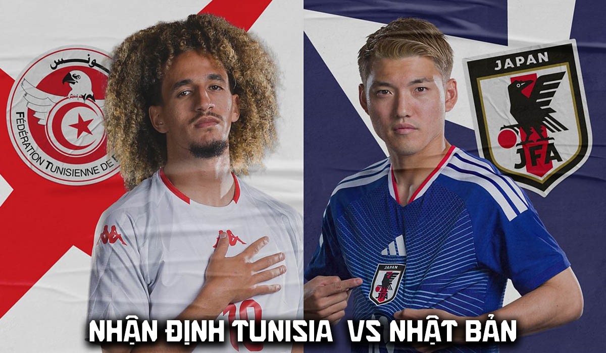 Nhận định b&oacute;ng đ&aacute; Tunisia vs Nhật Bản 11h ng&agrave;y 21/6 - World Cup 2026: Đẳng cấp Samurai l&ecirc;n tiếng