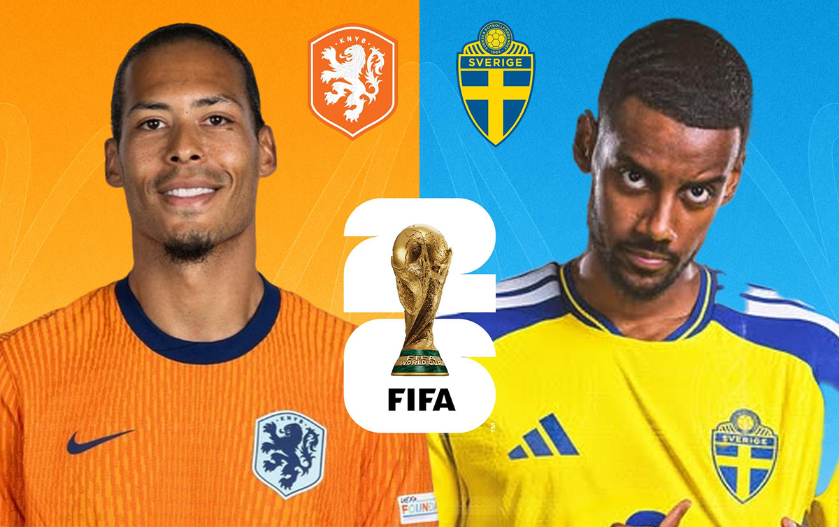 Xem trực tiếp b&oacute;ng đ&aacute; H&agrave; Lan vs Thụy Điển ở đ&acirc;u, k&ecirc;nh n&agrave;o? Link xem World Cup 2026 tr&ecirc;n VTV6 FULL HD