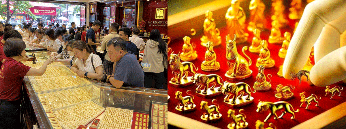 Gi&aacute; v&agrave;ng h&ocirc;m nay s&aacute;ng 22/6 tăng phi m&atilde;: Một thương hiệu mua v&agrave;o cao? V&agrave;ng SJC, v&agrave;ng nhẫn c&oacute; c&ograve;n tăng