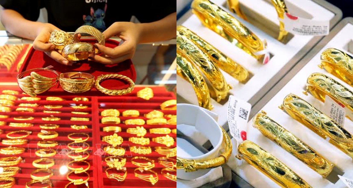 Gi&aacute; v&agrave;ng h&ocirc;m nay (trưa 22/6): V&agrave;ng miếng SJC, nhẫn 9999 leo dốc, &aacute;p s&aacute;t 14,9 triệu/chỉ, thị trường vẫn thận trọng