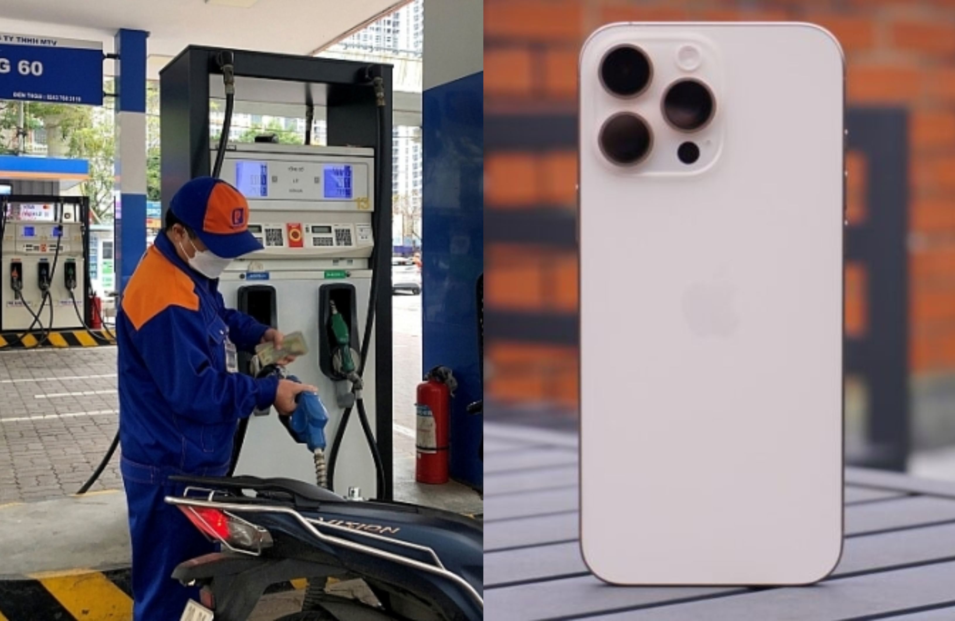 Bảng gi&aacute; xăng dầu h&ocirc;m nay 23/6: Xăng E5 RON95 lui về gần mức 18.000 đồng/l&iacute;t, iPhone 16 Pro Max rẻ như cỏ