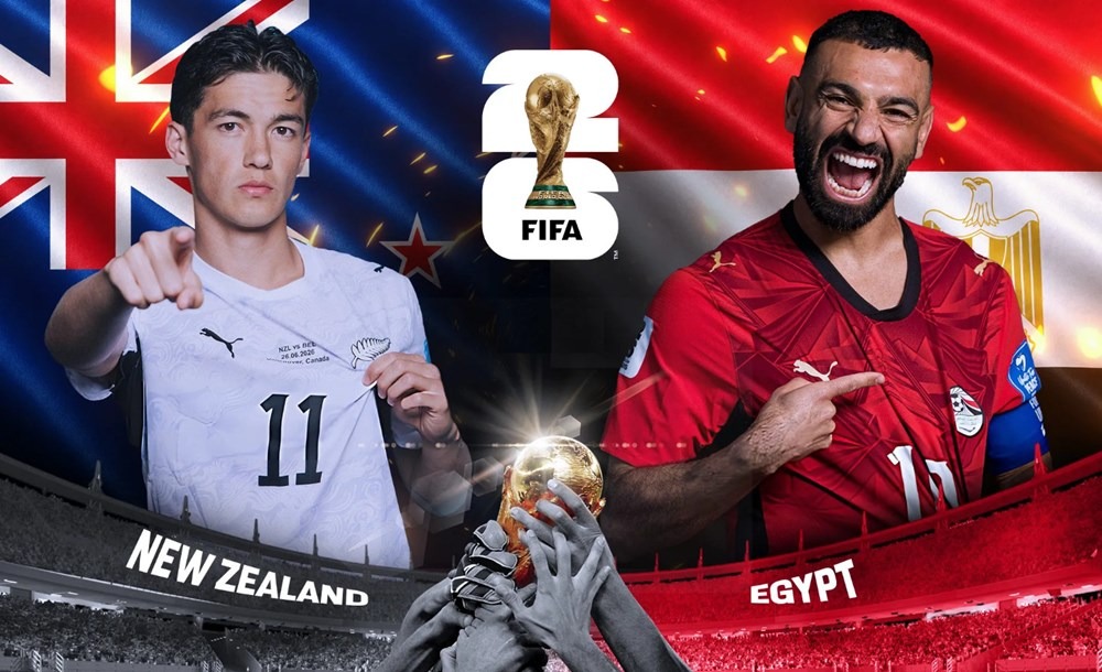 Kết quả b&oacute;ng đ&aacute; New Zealand vs Ai Cập h&ocirc;m nay 22/6 - World Cup 2026: Địa chấn xuất hiện, Salah h&oacute;a người h&ugrave;ng