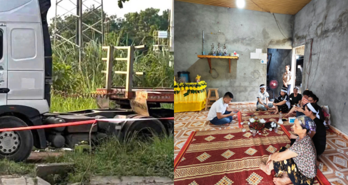 Nam t&agrave;i xế tử vong dưới hố c&ocirc;ng tr&igrave;nh s&acirc;u 5m: Vợ trẻ v&agrave; 2 con nhỏ bơ vơ, mất trụ cột gia đ&igrave;nh