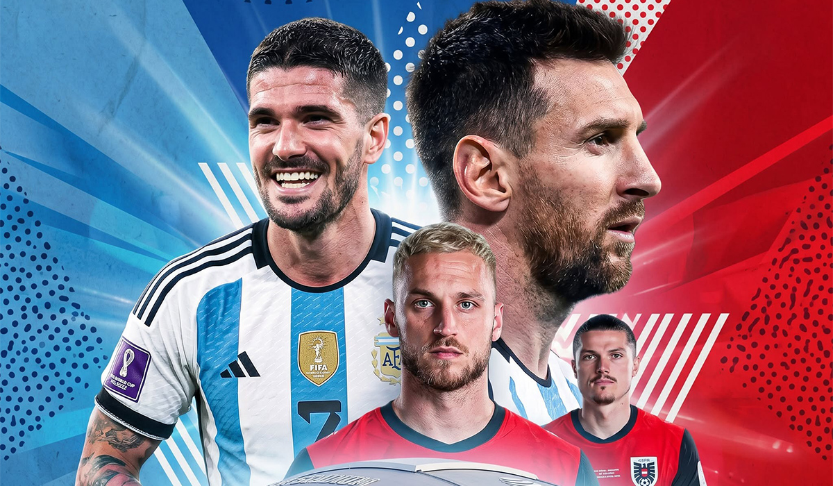 TRỰC TIẾP b&oacute;ng đ&aacute; Argentina vs &Aacute;o, 00h00 ng&agrave;y 23/6 - Link xem World Cup 2026 tr&ecirc;n VTV6, VTV3