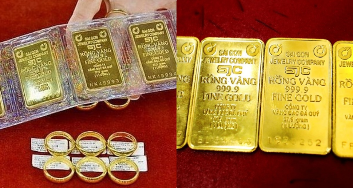 Gi&aacute; v&agrave;ng h&ocirc;m nay 23/6 chốt phi&ecirc;n: V&agrave;ng SJC nhẫn trơn 9999 giảm diện rộng hiếm thấy, người \'mua đuổi\' gặp biến lớn