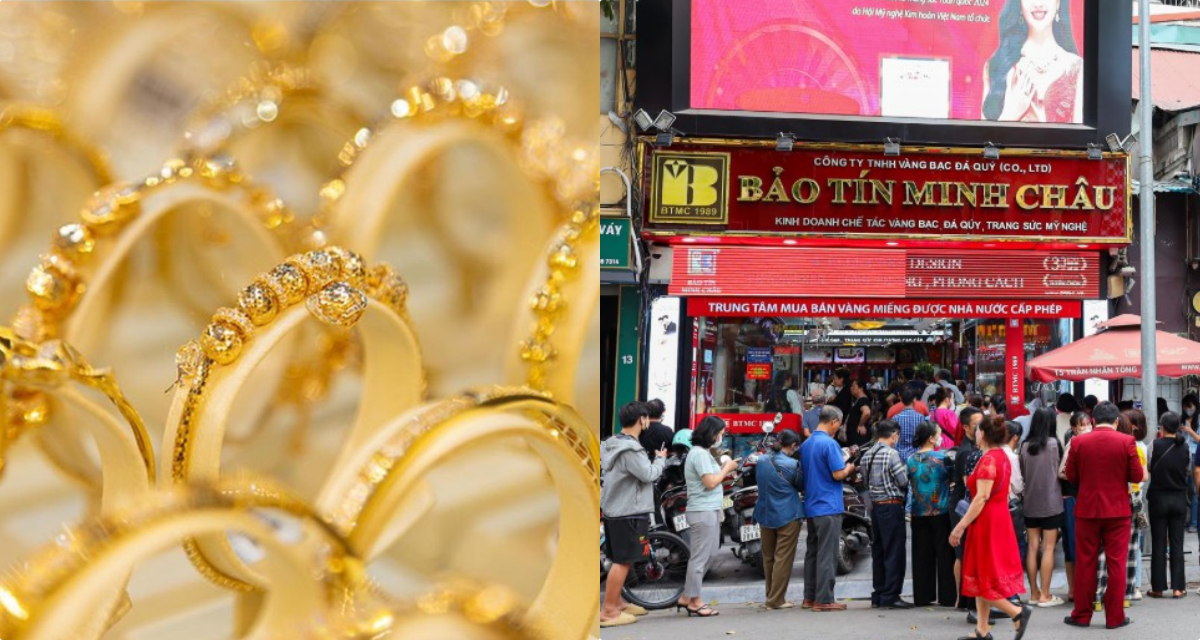 Bảng gi&aacute; v&agrave;ng h&ocirc;m nay tối 23/6: V&agrave;ng SJC nhẫn tr&ograve;n trơn 9999 đua nhau giảm s&acirc;u, 1 thương hiệu đi \'ngược d&ograve;ng\'