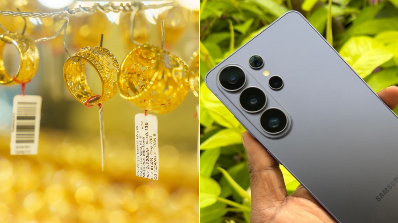 Giá vàng hôm nay chiều 23/6: Giảm mạnh so với phiên sáng, giá Samsung S26 Ultra giảm chục triệu đồng