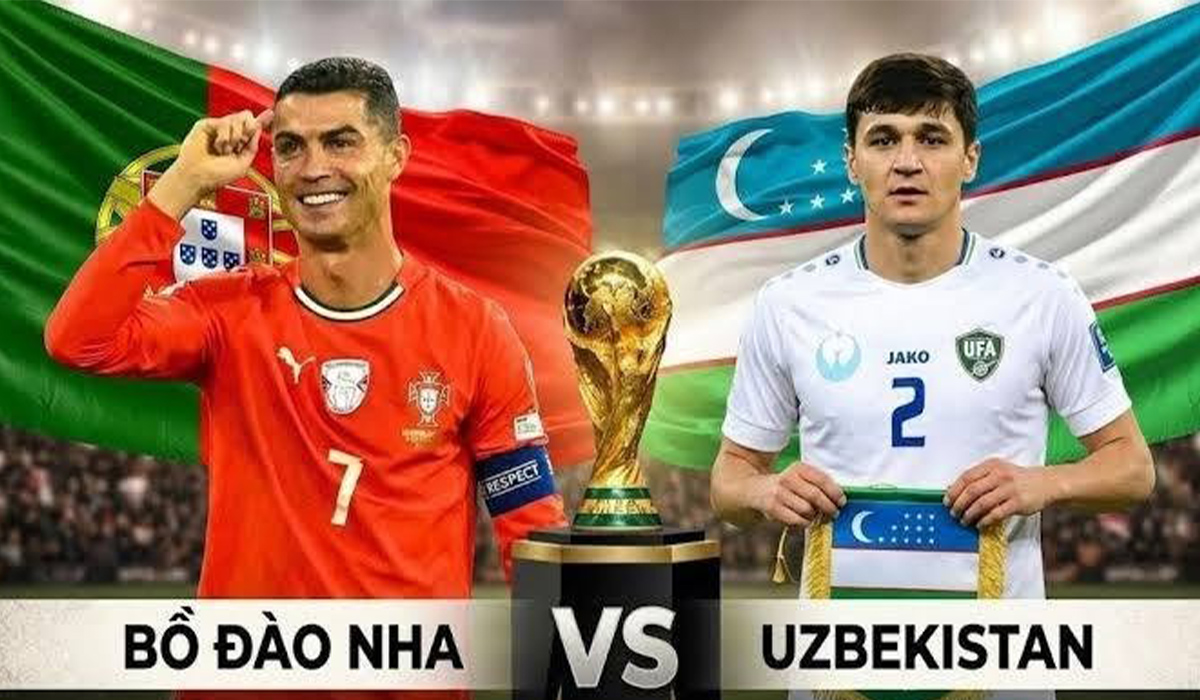 Link xem TRỰC TIẾP b&oacute;ng đ&aacute; Bồ Đ&agrave;o nha vs Uzbekistan 0h ng&agrave;y 24/6 - VTV6 trực tiếp World Cup 2026 h&ocirc;m nay