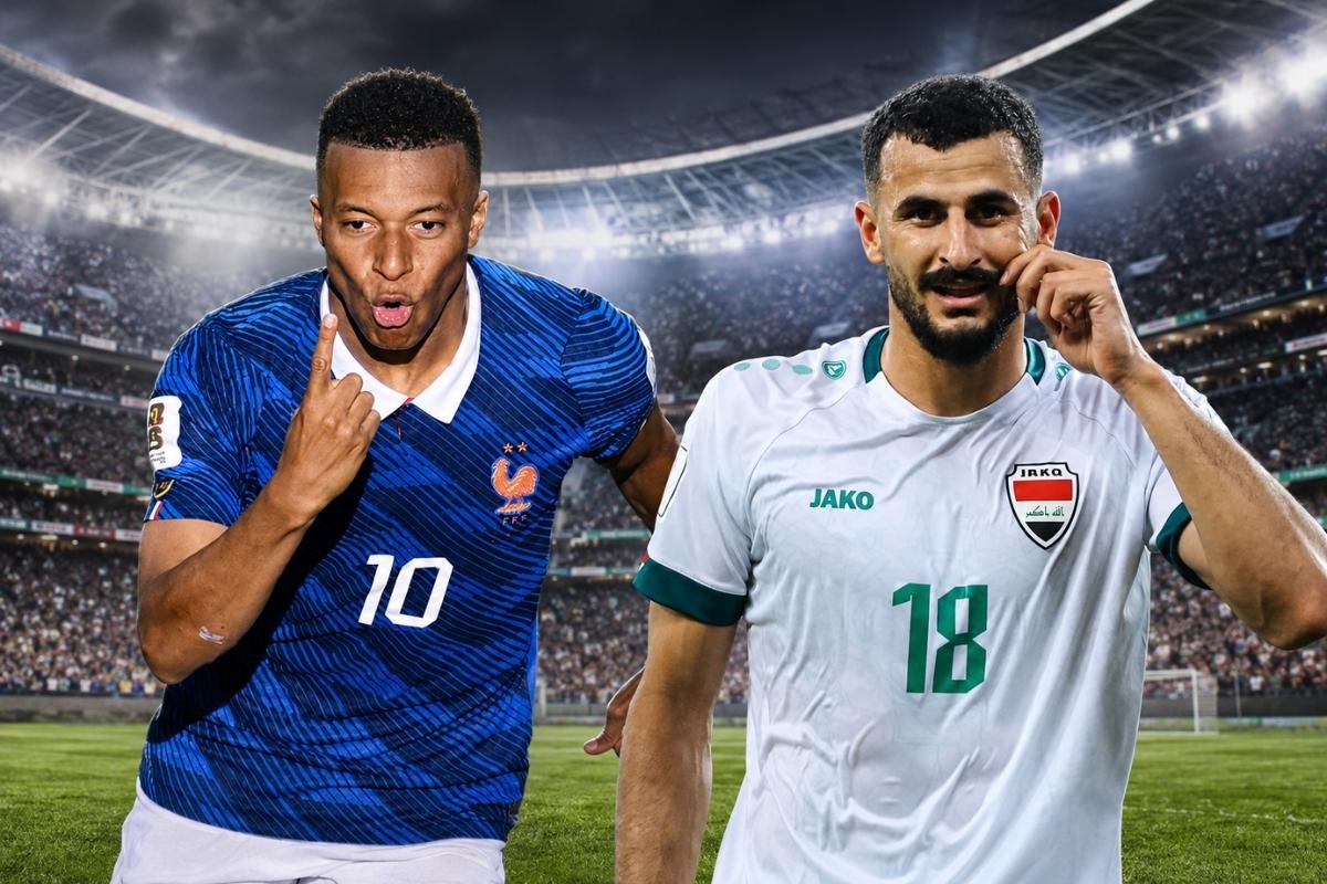 VTV3, VTV6 trực tiếp b&oacute;ng đ&aacute; Ph&aacute;p vs Iraq - Link xem trực tiếp World Cup 2026 h&ocirc;m nay 23/6 tr&ecirc;n VTV