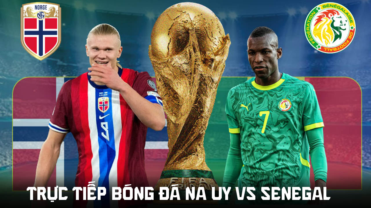 VTV6 trực tiếp b&oacute;ng đ&aacute; Na Uy vs Senegal - Link xem trực tiếp World Cup 2026 h&ocirc;m nay 23/6 tr&ecirc;n VTV