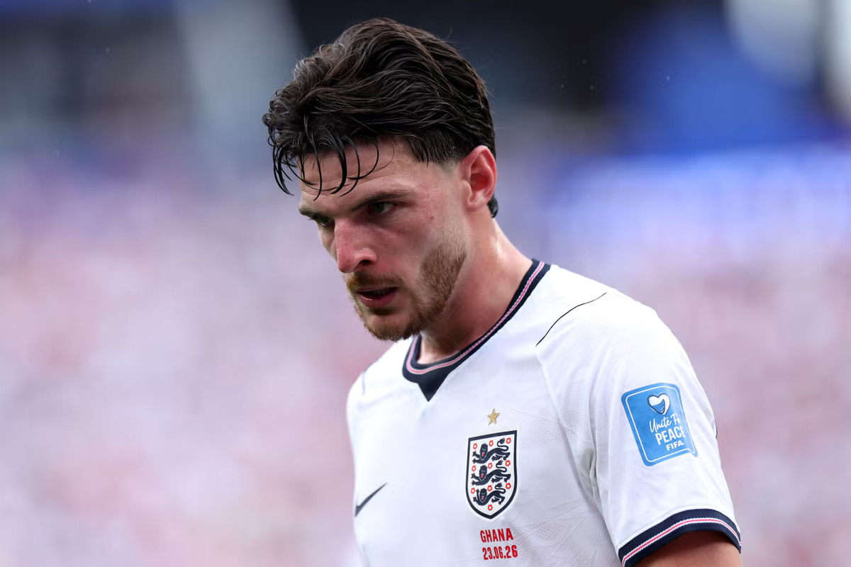 Tuyển Anh thấp thỏm với chấn thương của Declan Rice sau trận h&ograve;a Ghana