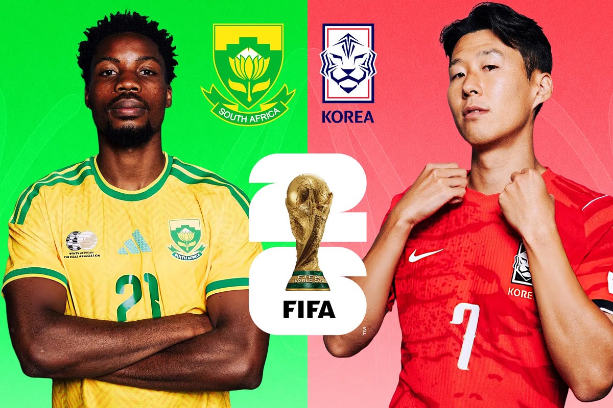 VTV trực tiếp b&oacute;ng đ&aacute; Nam Phi vs H&agrave;n Quốc - Link xem trực tiếp World Cup 2026 h&ocirc;m nay 25/6