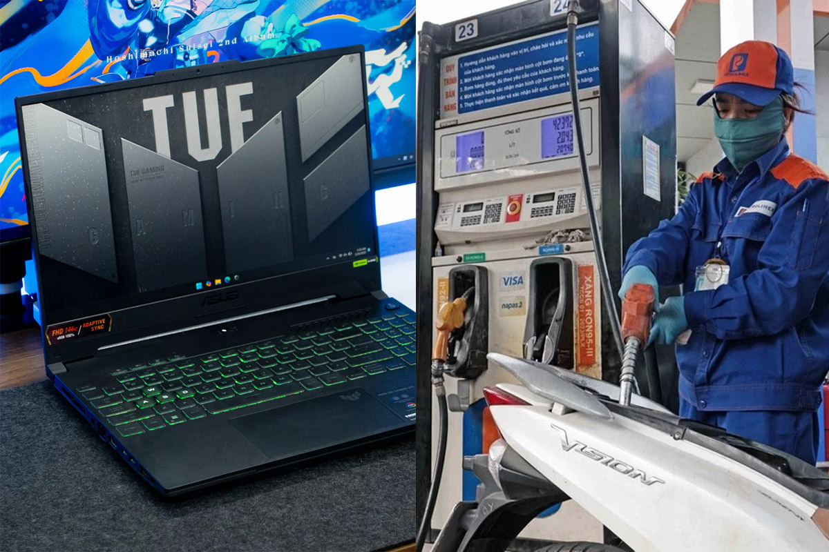 Bảng gi&aacute; xăng dầu ng&agrave;y 24/6: Dầu diesel chỉ hơn 23.000 đồng/l&iacute;t, laptop gaming Asus hot nhất gi&aacute; c&oacute; rẻ?