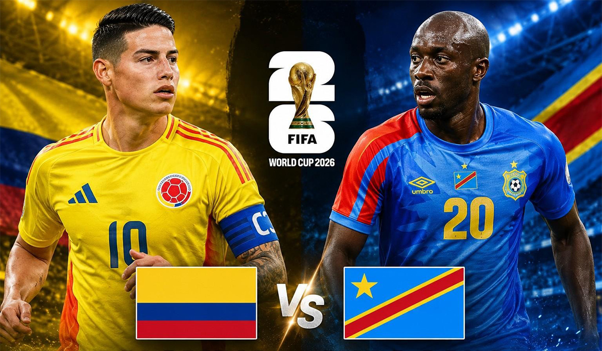 Dự đo&aacute;n tỷ số, kết quả Colombia vs CHDC Congo 09h ng&agrave;y 24/6 - World Cup 2026: Luis Diaz gửi \'chiến thư\' đến Ronaldo?