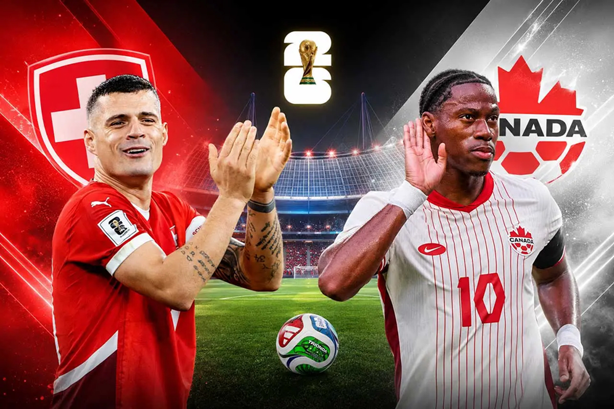 Dự đo&aacute;n tỷ số Thụy Sĩ vs Canada, 2h ng&agrave;y 25/6 - Nhận định b&oacute;ng đ&aacute; World Cup 2026