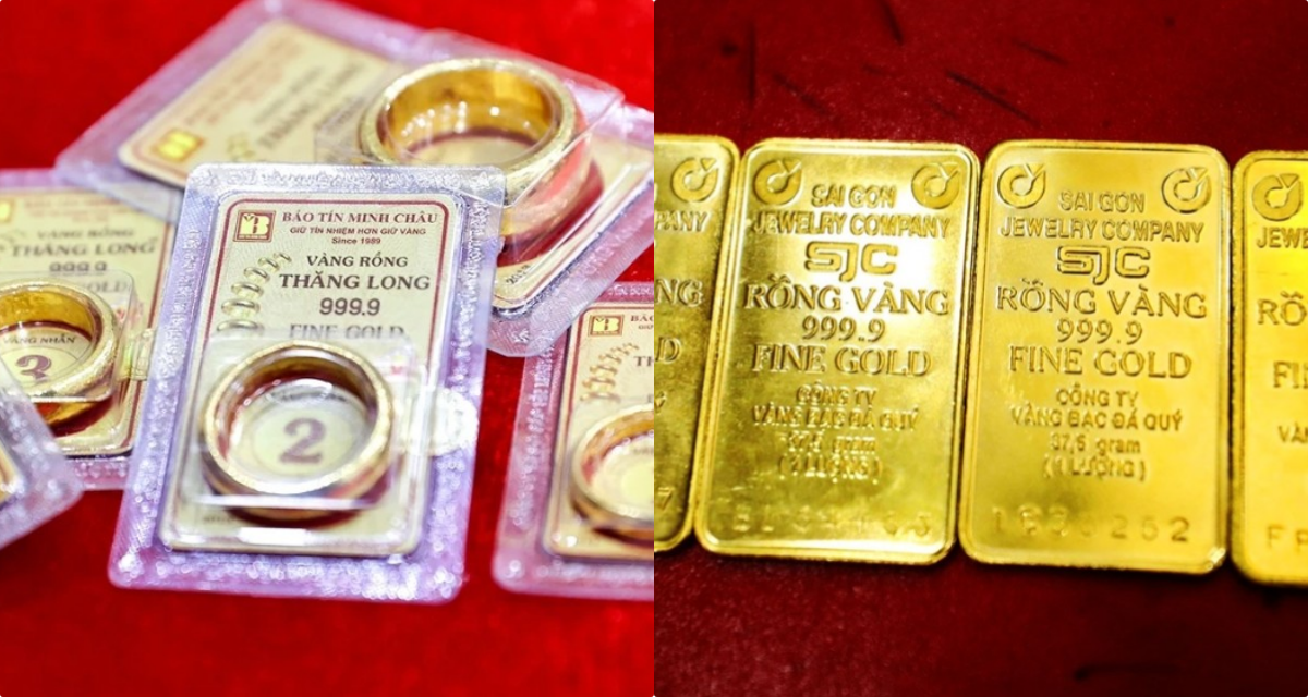 Gi&aacute; v&agrave;ng h&ocirc;m nay 25/6: V&agrave;ng SJC nhẫn trơn 9999 đảo chiều dữ dội, giữa l&uacute;c v&agrave;ng thế giới \'vuột\' đỉnh lịch sử