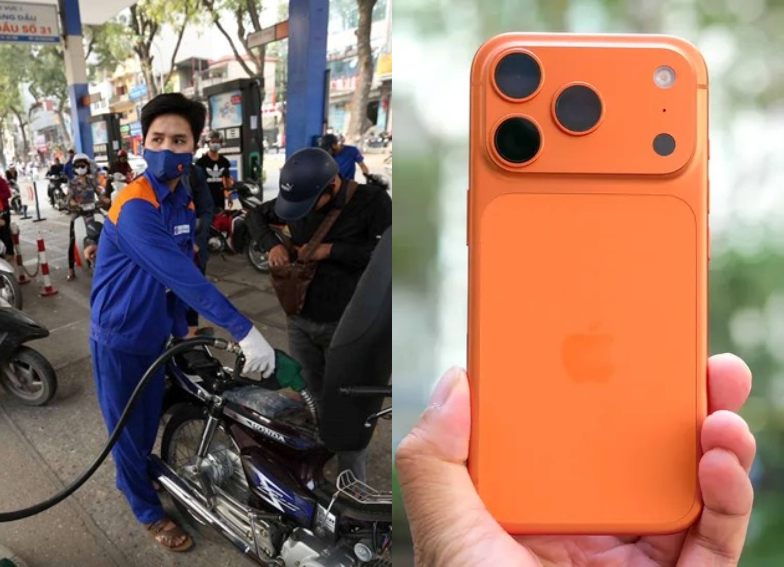 Bảng gi&aacute; xăng dầu h&ocirc;m nay trưa 24/6, giảm 21.000 đồng/l&iacute;t từ đỉnh, iPhone 17 Pro Max c&oacute; đang giảm?