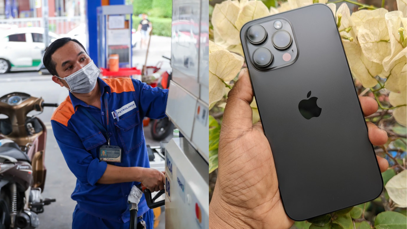 Gi&aacute; xăng dầu h&ocirc;m nay tối 24/6: Giảm gần 3.500 đồng/l&iacute;t, ng&agrave;y mai tiếp tục giảm, gi&aacute; iPhone 14 Pro Max thủng đ&aacute;y