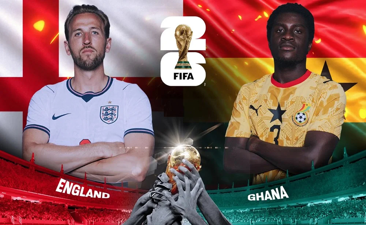 Kết quả b&oacute;ng đ&aacute; Anh vs Ghana - World Cup 2026: Harry Kane tiếp tục tỏa s&aacute;ng, Tam Sư dẫn đầu bảng L
