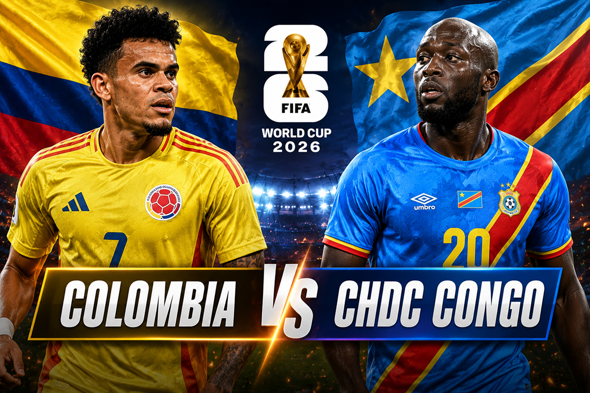 Kết quả b&oacute;ng đ&aacute; CHDC Congo vs Colombia - World Cup 2026: Ronaldo v&agrave; ĐT Bồ Đ&agrave;o Nha nhận tin dữ