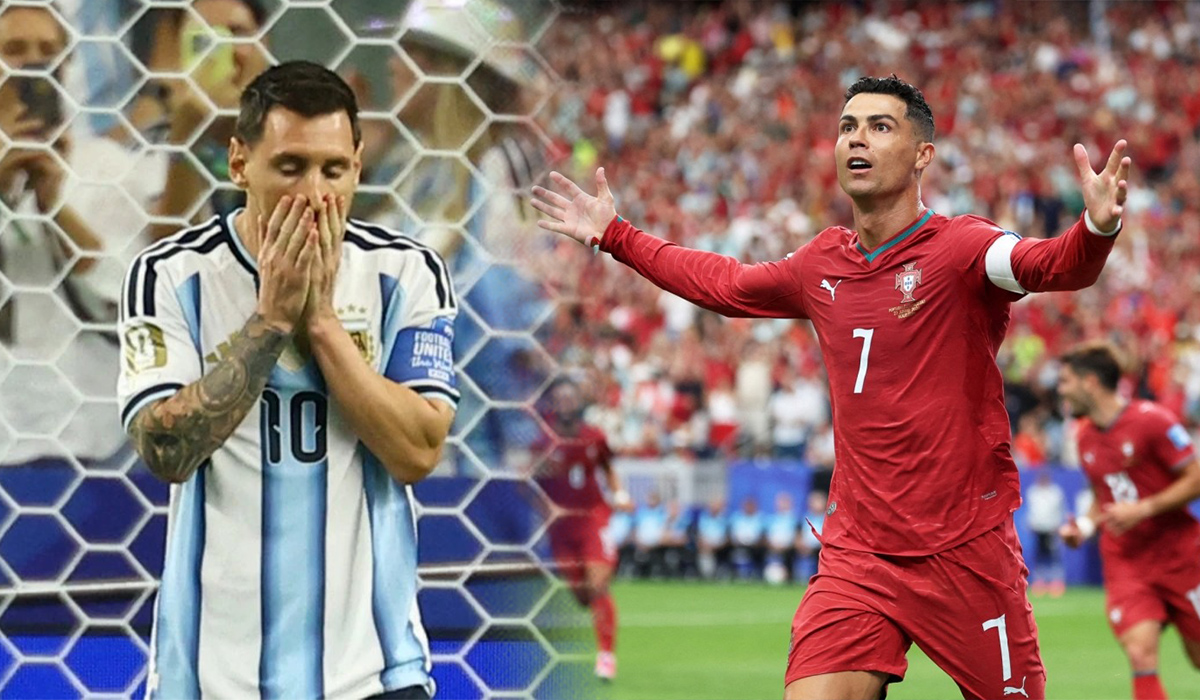 Ronaldo \'quay lưng\' với Messi tại World Cup 2026, thủ qu&acirc;n ĐT Bổ Đ&agrave;o Nha n&oacute;i điều bất ngờ về \'đại k&igrave;nh địch\'