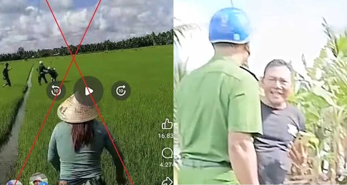 C&ocirc;ng an tỉnh Vĩnh Long th&ocirc;ng tin vụ 3 anh em ruột tấn c&ocirc;ng, phun thuốc diệt cỏ v&agrave;o lực lượng c&ocirc;ng an