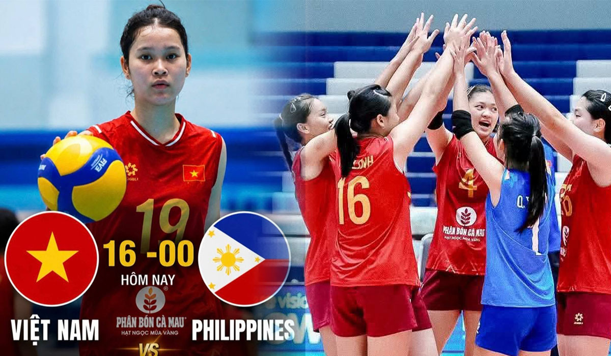 TRỰC TIẾP b&oacute;ng chuyền nữ Việt Nam vs Philippines - Link xem b&oacute;ng chuyền nữ U18 Đ&ocirc;ng Nam &Aacute; 2026