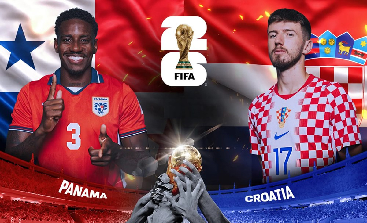 Trực tiếp b&oacute;ng đ&aacute; Panama vs Croatia, 6h ng&agrave;y 24/6 - Link xem trực tiếp World Cup 2026 tr&ecirc;n VTV3 HD
