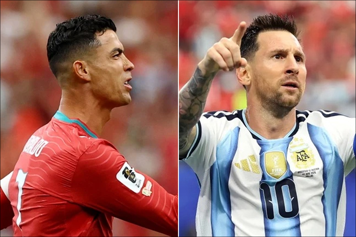 X&ocirc; đổ h&agrave;ng loạt kỷ lục tại World Cup 2026, Ronaldo ch&iacute;nh thức vượt mặt Messi sau trận thắng Uzbekistan