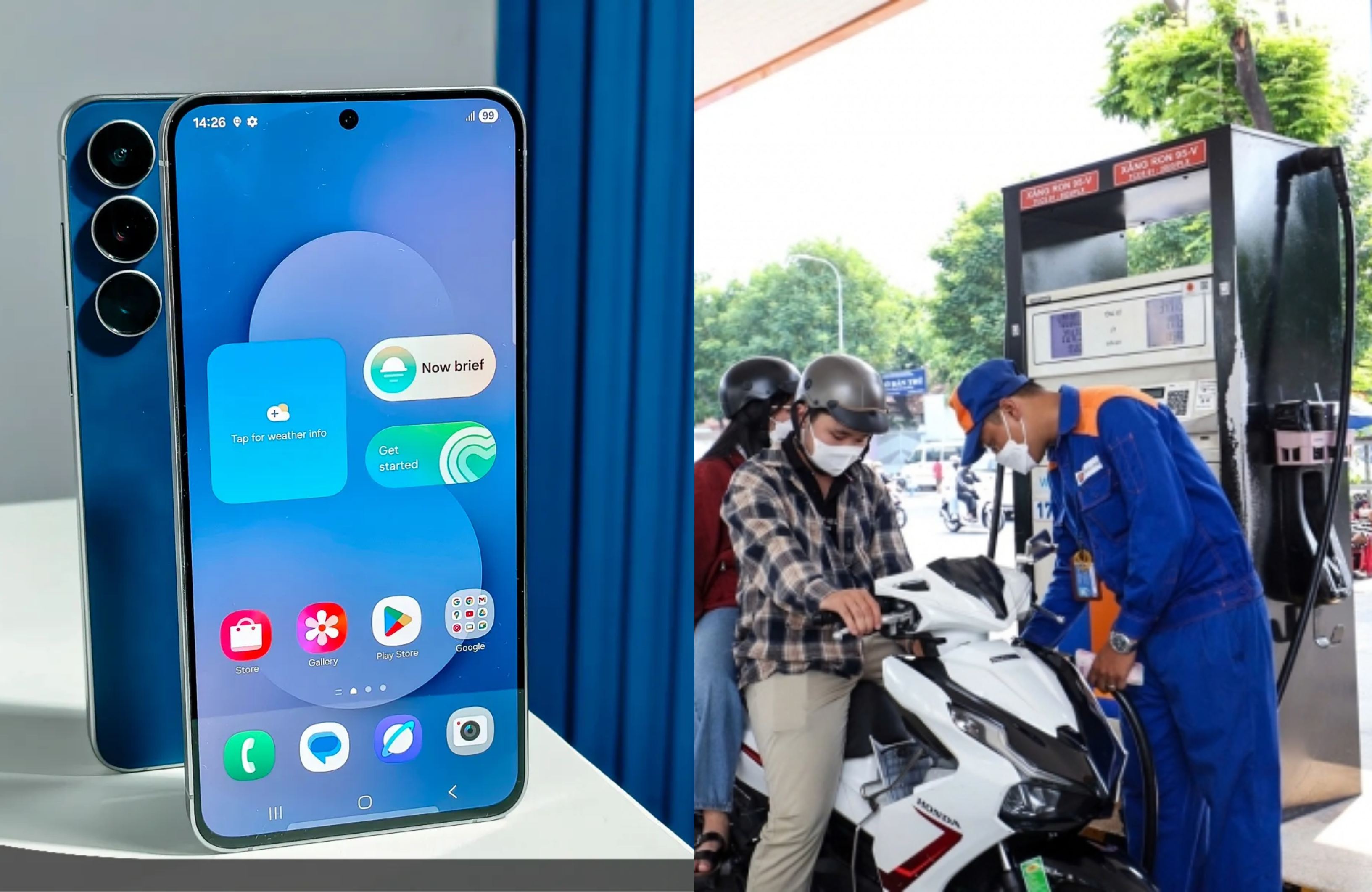 Bảng gi&aacute; xăng dầu h&ocirc;m nay 26/6: Xăng E10 RON95 si&ecirc;u gần mức 18.000 đồng/l&iacute;t, Galaxy S25 FE rẻ kỷ lục