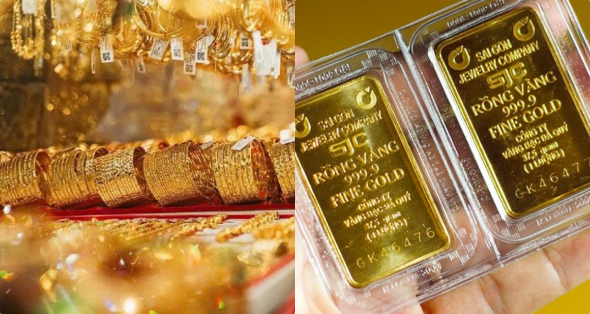Gi&aacute; v&agrave;ng h&ocirc;m nay tối 25/6: V&agrave;ng SJC nhẫn 9999 hạ xuống mức kỷ lục, gi&aacute; cả diễn biến m&acirc;u thuẫn hiếm thấy