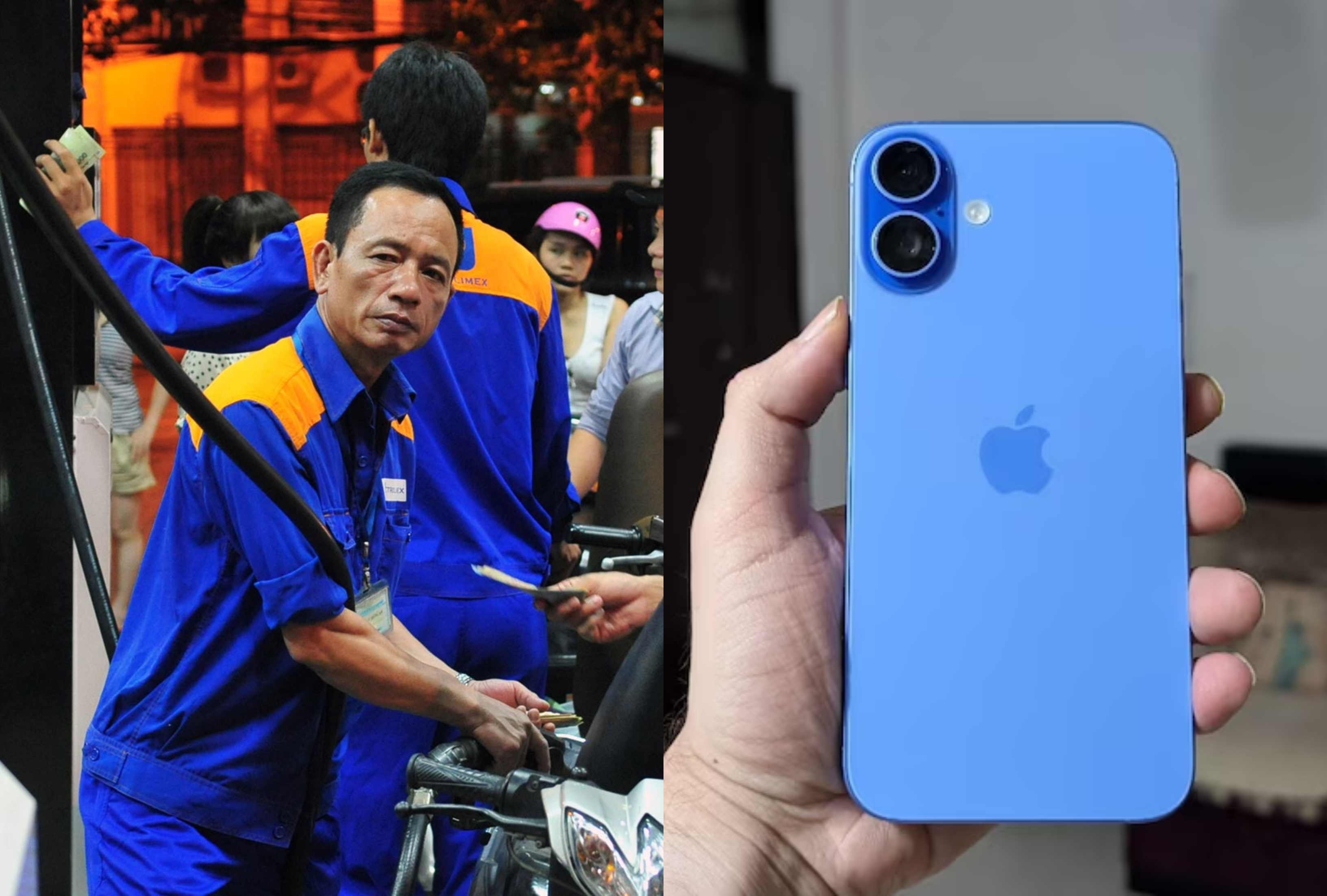 Cập nhật gi&aacute; xăng dầu tối 25/6: Xăng E5, E10 c&ograve;n hơn 19.000 đồng/l&iacute;t, iPhone 16 Plus vua m&agrave;n lớn rẻ