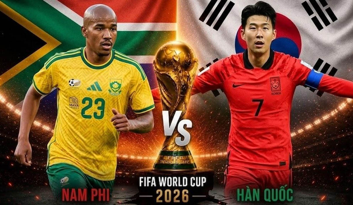Kết quả, tỷ số Nam Phi vs H&agrave;n Quốc h&ocirc;m nay 25/6 - World Cup 2026: Đẳng cấp &ocirc;ng lớn ch&acirc;u &Aacute; l&ecirc;n tiếng