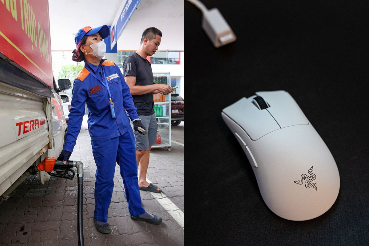 Bảng gi&aacute; xăng dầu chiều 25/6: Xăng E5, E10 rẻ kỷ lục, chuột gaming Razer gi&aacute; c&oacute; rẻ?
