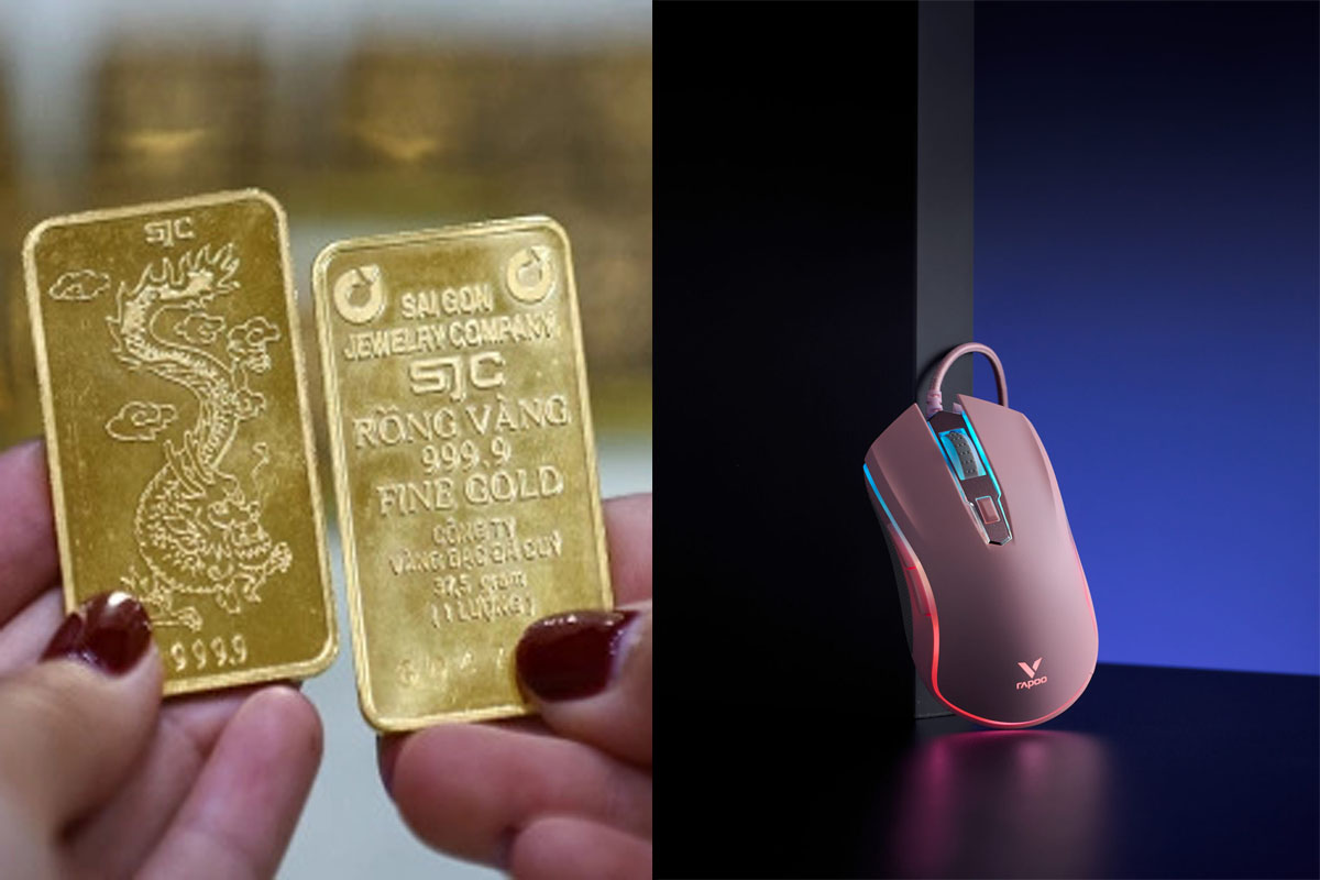 Gi&aacute; v&agrave;ng trong nước ng&agrave;y 25/6 mất th&ecirc;m hơn 1 triệu đồng/lượng, một thương hiệu chuột gaming gi&aacute; rẻ như cho