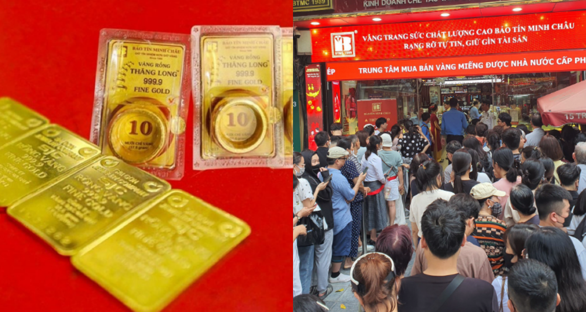 Bảng gi&aacute; v&agrave;ng h&ocirc;m nay 26/6: V&agrave;ng miếng SJC nhẫn trơn 9999 bất ngờ \'bứt tốc\', c&oacute; thể đạt ngưỡng gi&aacute; cao hơn!