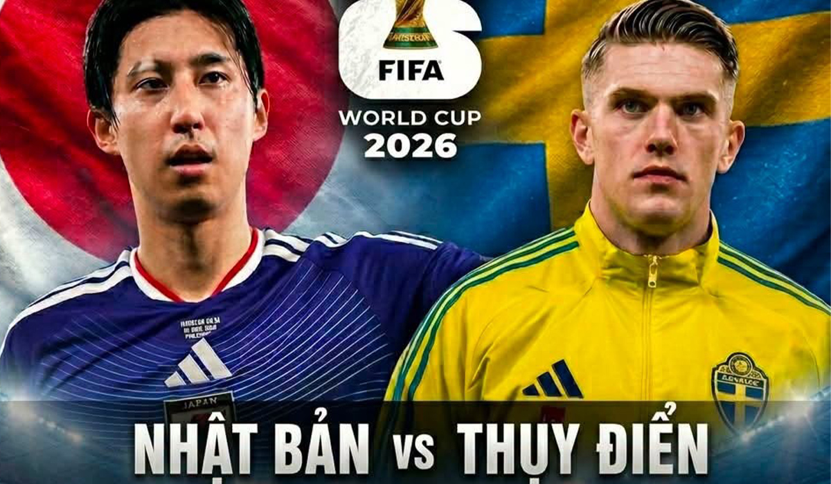 Dự đo&aacute;n tỷ số, kết quả Nhật Bản vs Thụy Điển, 6h ng&agrave;y 26/6 - World Cup 2026: Samurai xanh thắng kịch t&iacute;nh?