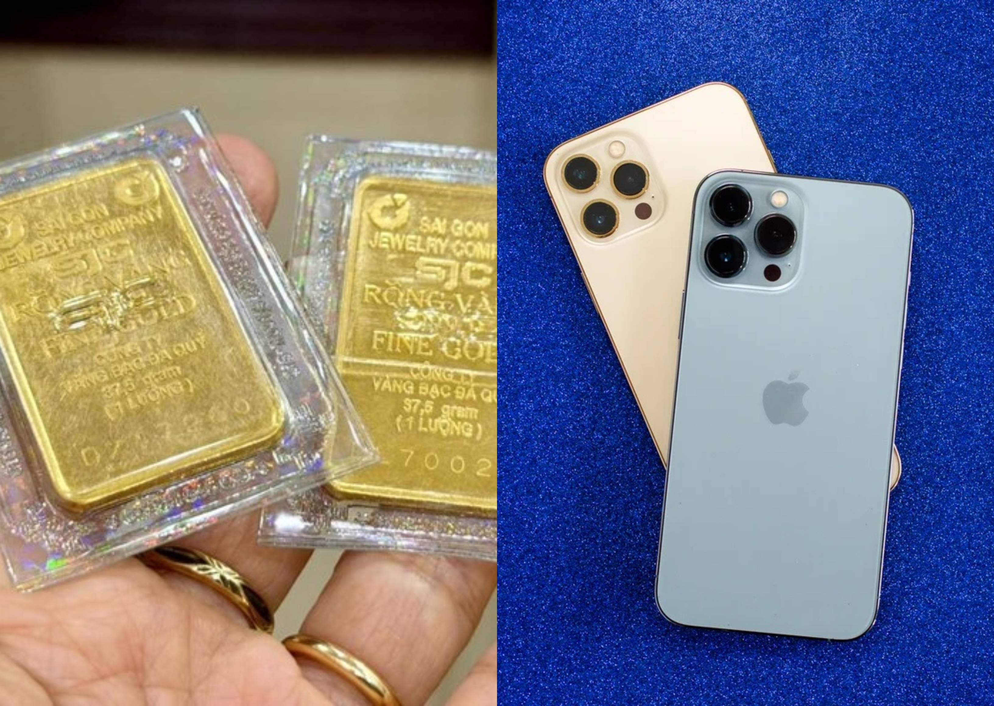 Gi&aacute; v&agrave;ng chiều nay 26/6: Bất ngờ đảo chiều tăng cả v&agrave;ng miếng lẫn v&agrave;ng nhẫn, iPhone 13 Pro Max rẻ b&egrave;o