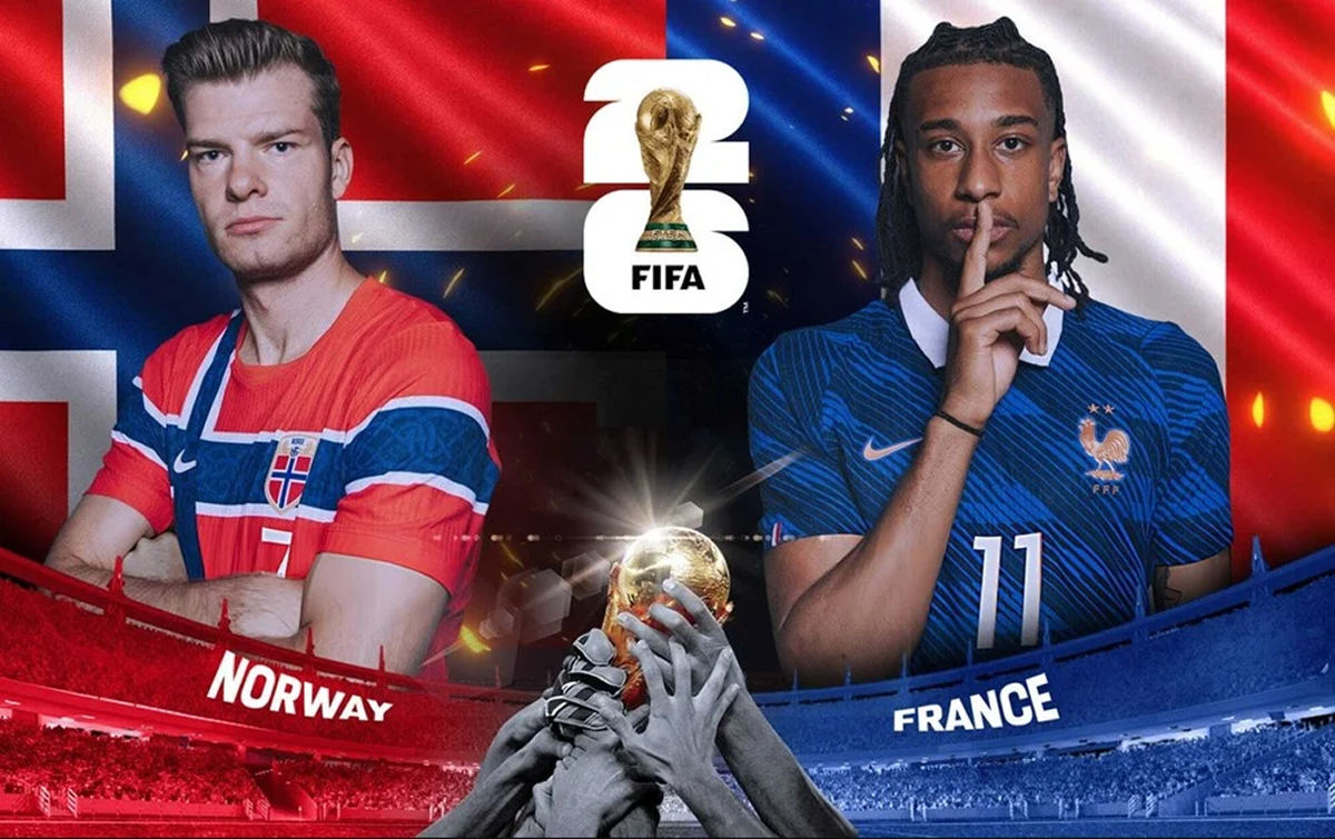 Nhận định b&oacute;ng đ&aacute; Na Uy vs Ph&aacute;p - World Cup 2026: Erling Haaland lu mờ trước Kylian Mbappe?