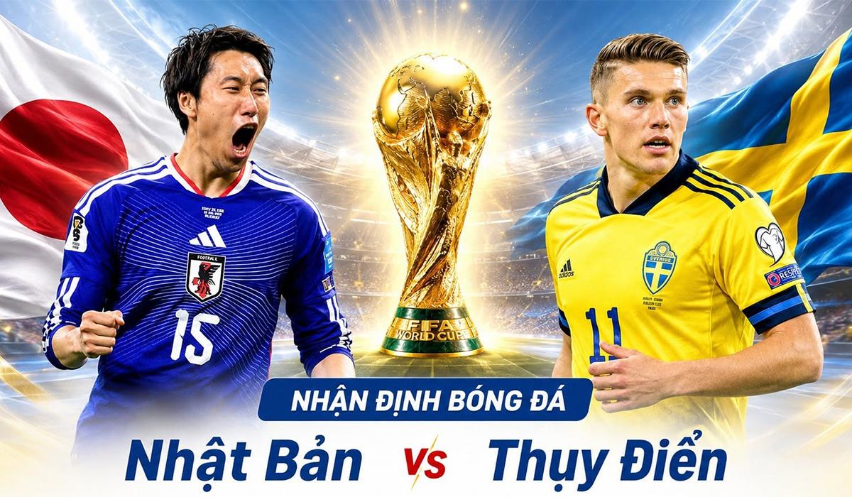 Nhận định b&oacute;ng đ&aacute;, dự đo&aacute;n tỷ số Nhật Bản vs Thụy Điển 6h ng&agrave;y 26/6 - World Cup 2026: Đại diện ch&acirc;u &Aacute; g&acirc;y ấn tượng mạnh?