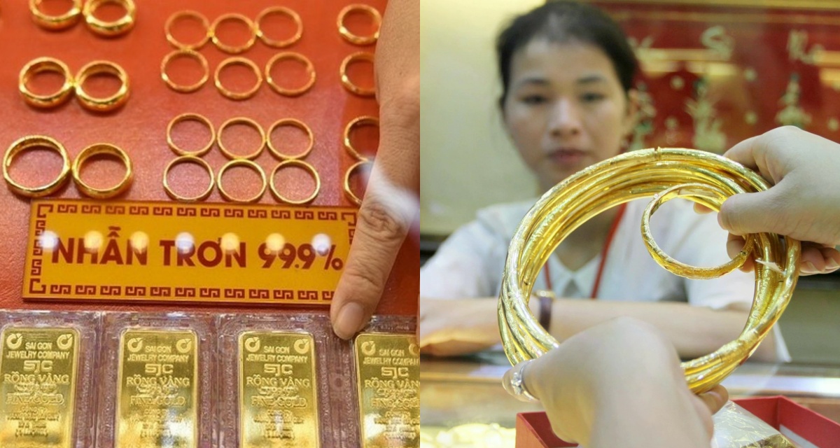 Gi&aacute; v&agrave;ng h&ocirc;m nay (trưa 26/6): V&agrave;ng SJC, nhẫn 9999 lấy lại đ&agrave; tăng, người mua &lsquo;mất h&uacute;t&rsquo;, ch&ecirc;nh lệch thế giới l&ecirc;n kỷ lục 