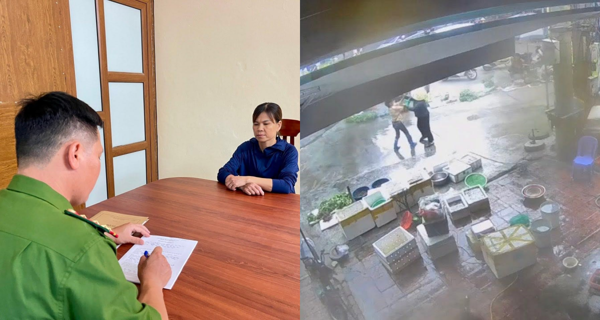 Khởi tố người phụ nữ d&ugrave;ng v&ograve;i rửa xe xịt g&acirc;y thương t&iacute;ch cho người b&aacute;n rau, đ&atilde; r&otilde; nguồn cơn sự việc
