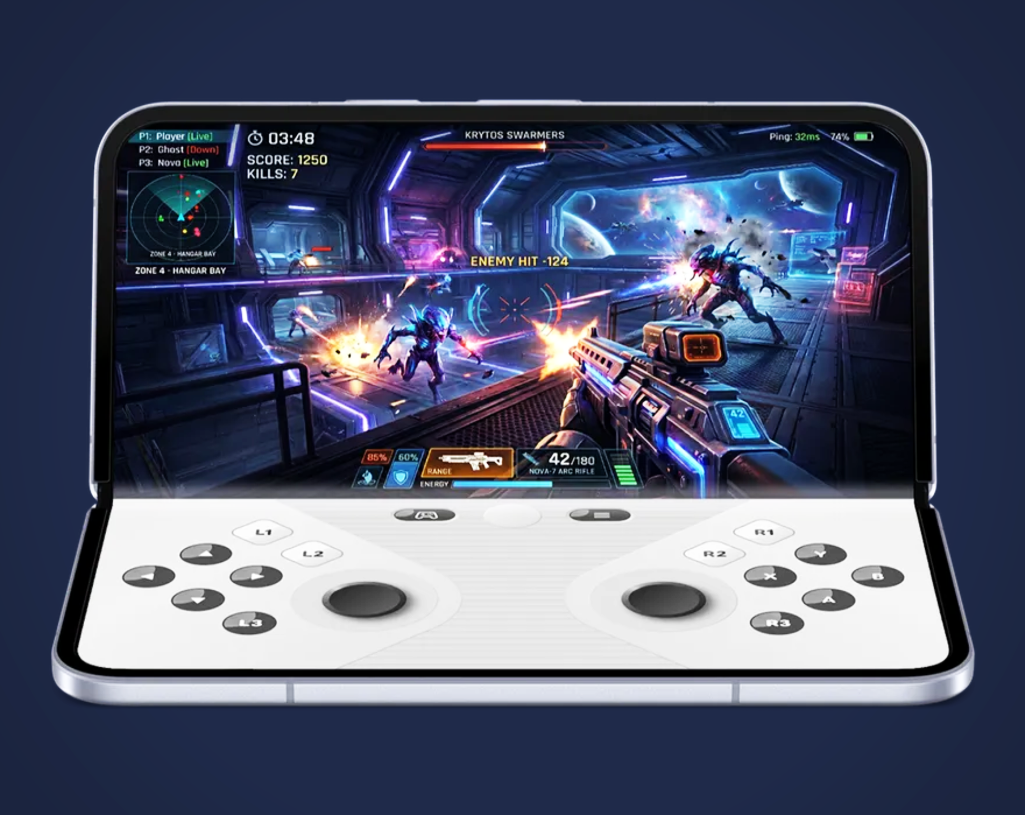 Android 17 bổ sung t&iacute;nh năng biến điện thoại gập th&agrave;nh m&aacute;y chơi game cầm tay cho người d&ugrave;ng