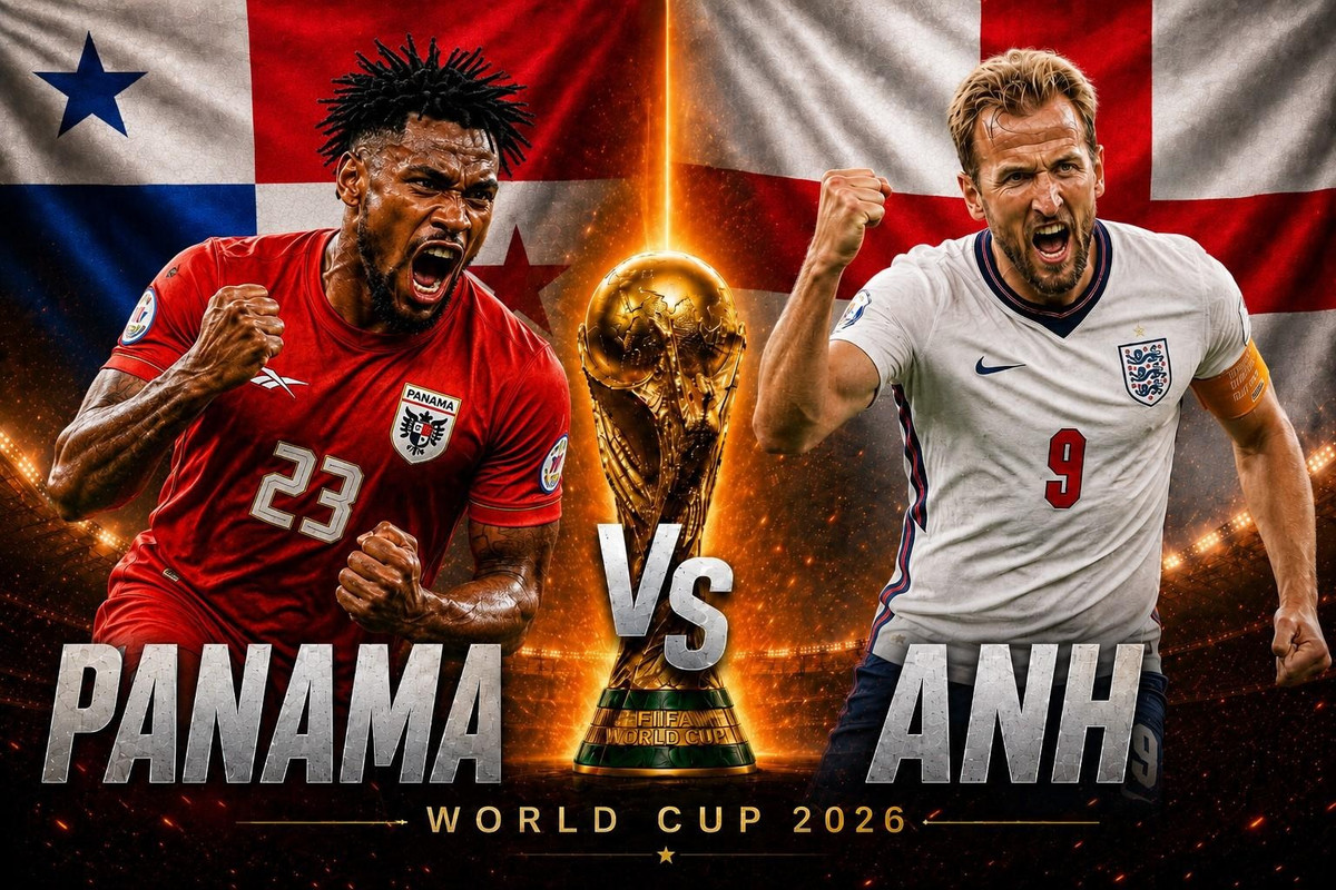 VTV trực tiếp b&oacute;ng đ&aacute; Panama vs Anh - Link xem trực tiếp World Cup 2026 h&ocirc;m nay 28/6 tr&ecirc;n VTV2
