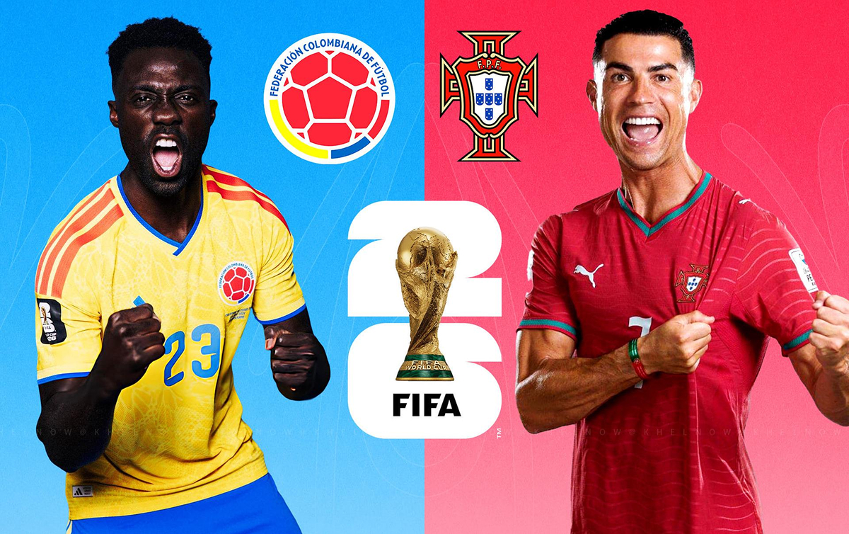 Kết quả b&oacute;ng đ&aacute; Colombia vs Bồ Đ&agrave;o Nha - World Cup 2026: Ronaldo chạm tr&aacute;n \'th&uacute; dữ\' ở v&ograve;ng 1/32