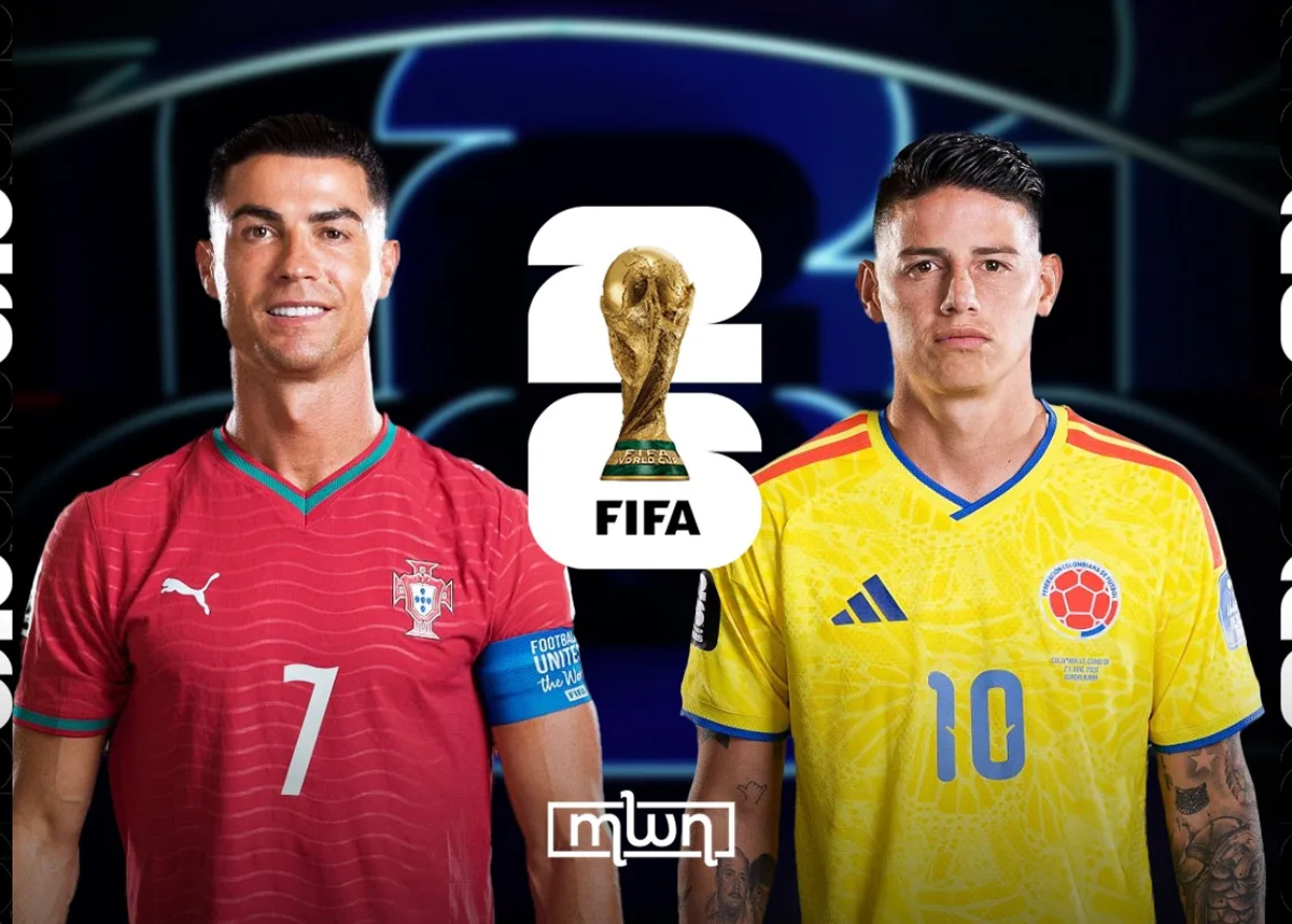 Trực tiếp b&oacute;ng đ&aacute; Colombia vs Bồ Đ&agrave;o Nha, 6h30 ng&agrave;y 28/6 - Link xem trực tiếp World Cup 2026 FULL HD